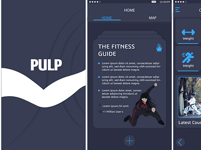 Fitness App Design design graphic design infographic design ui