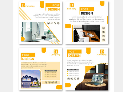 Instagram Post Sample branding brochure business infographics design flyer graphic design illustration infographic design ui