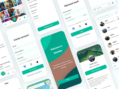 Social app concept