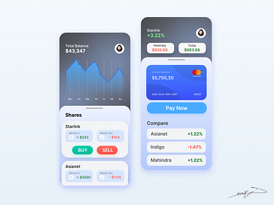 Trading App UI Design