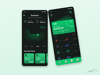 Cryptocurrency App Design