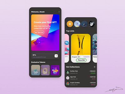 NFT App Design