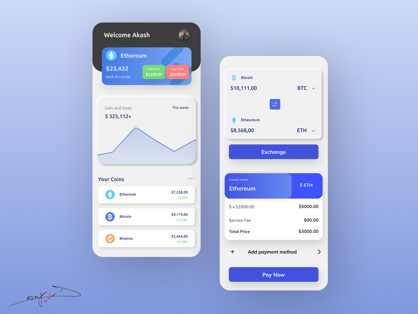 Crypto App Design by DesignX - A Product Engineering Agency on Dribbble