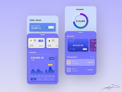 Banking App Design