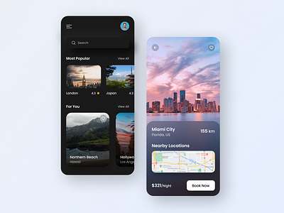 Travel App Design app app design branding design illustration