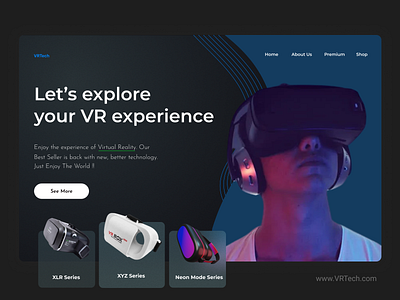AR/VR Website Design app design design websitedesign