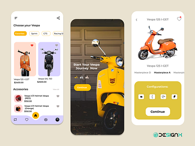 Vespa E-Commerce App