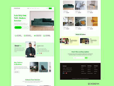 Furniture  Landing Page