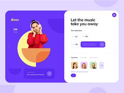 Omius Music Streaming App