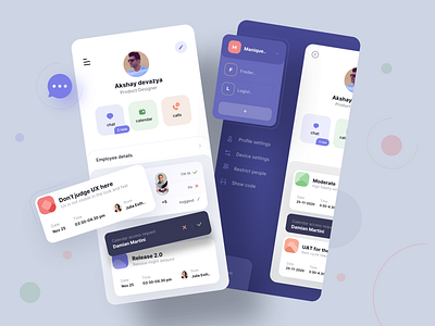 Time management & scheduler app by Akshay Devazya for Orizon: UI/UX ...