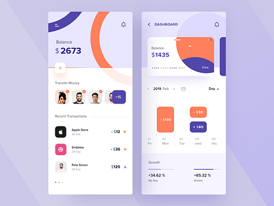 Money Management App by Akshay Devazya on Dribbble