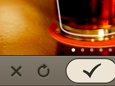 Photo Confirmation app beer iphone retina