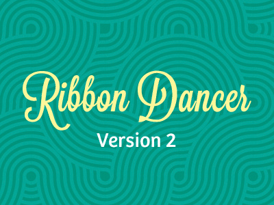 Ribbon Dancer v2 bree lavanderia pattern seamless vector