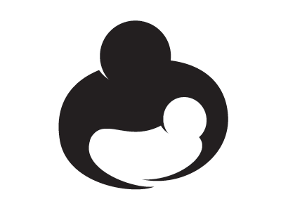 Obstetrics Logo, minus the wein baby logo negative space no weiner