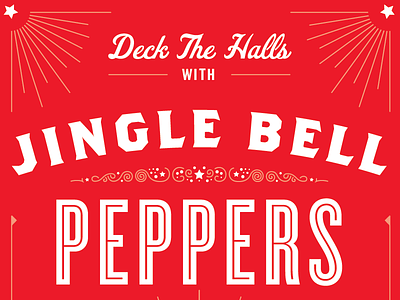 Jingle Bell Peppers brothers christmas cyclone fenway park knockout lockups