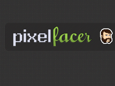 pixelfacer grid mutton chops pixel pixel face