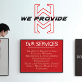 We Provide