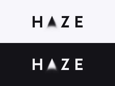 HAZE monthly indie playlists brand haze identity indie letters logo music playlist side project songs