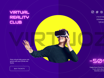 Virtual reality club