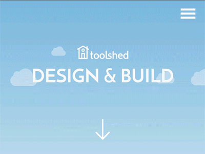 Toolshed Homepage Animation