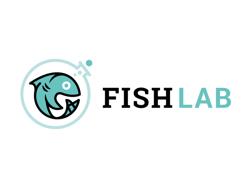 FISHLAB Logo by John Grigg on Dribbble