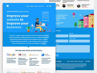 Web Design for JFS Digital Consulting