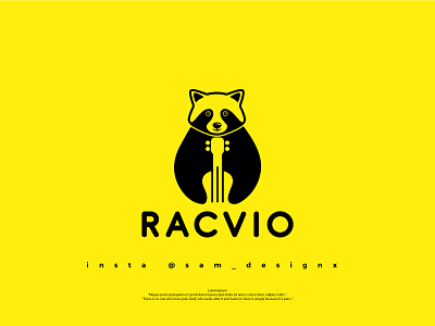 Raccoon Violin Logo