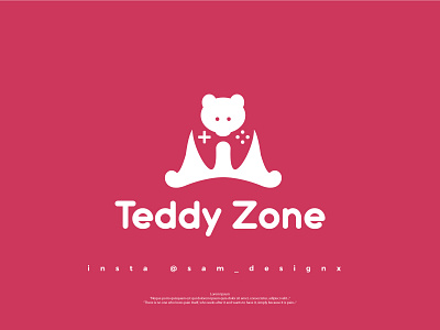 Teddy Zone Logo abstract logo business logo company logo creative logo design graphic design illustration logo minimal logo minimalist logo pictorial ui