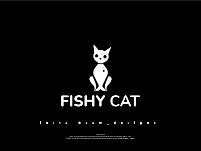 Fish Cat Concept 3d abstract logo animal logo animation branding business logo cat logo company logo creative logo design fish logo graphic design illustration logo logo art minimal logo motion graphics pictorial logo ui