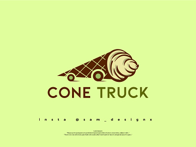 Ice Cone + Truck Concept 2022 abstract logo art logo brand logo business logo combination logo company logo creative art creative logo custom logo design graphic design illustration logo logo art minimal logo minimalist logo trendy logo ui