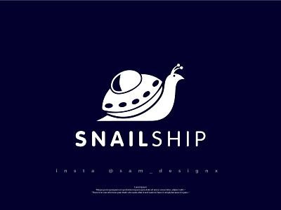 Snail + Spaceship Concept brand branding creative logo design identity logo logo mark logo type logodesign logofolio logos mark minimal minimal logo minimalist logo modern logo monogram snail symbol vector