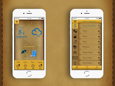 Geziname - Tour App Design mobile app piri reis ui ui app