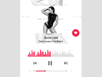 MusicPlayer daily #008 008 android dailyui floatbutton mobileapp musicplayer ui