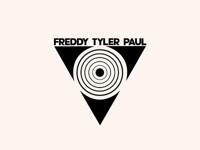 Freddy Tyler Paul Logo branding design graphic design illustration logo typography vector
