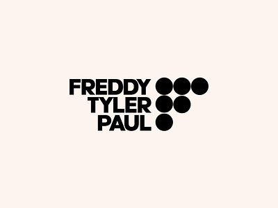Freddy Tyler Paul Logo branding design graphic design illustration logo typography ui vector