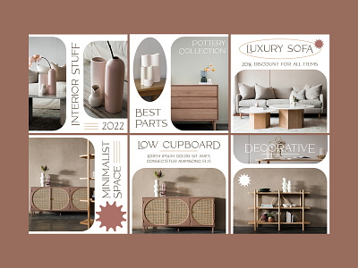 Luxury Decor - Instagram Layout