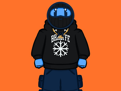 “BRR LYFE” Brand Character Design