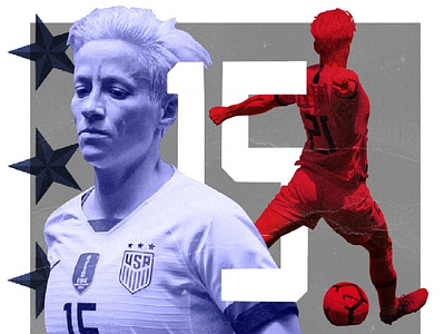 USWNT Magazine Ad Design