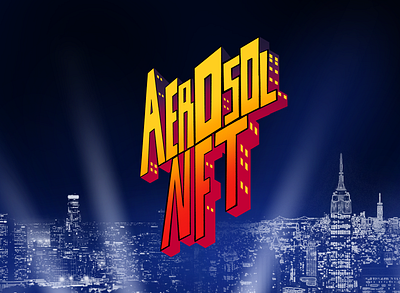 AeroSol NFT Banner illustration Design banner design branding design graffiti graphic design illustration logo logo design nft nft art typography