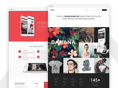 Sartre Multipurpose HTML Template architecture barber shop creative agency css3 html5 landing page mobile app multipurpose restaurant travel agency web app