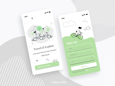 Daily UI 001 - Sign Up