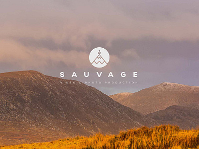 S A U V A G E graphic logotype mountain nature photo sauvage tree video water wild