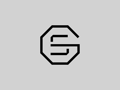 GS logo mark branding gs icon lettermark logo logo design minimal monogram monogram logo symbol symbol design vector