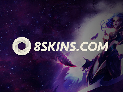 8skins Logo csgo esports games gaming skins zengaming