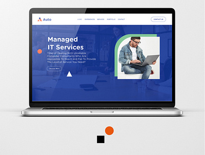 Auto IT Solutions branding graphic design