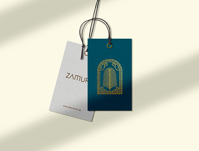 Zamurd branding design logo tag