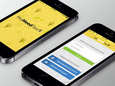 MoNeedTaxi app design application mobile app ui design ux