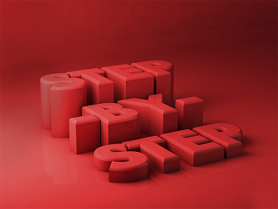Type Tues - Step By Step 3d type blocks cinema4d cr6 type isometric type tuesday typography