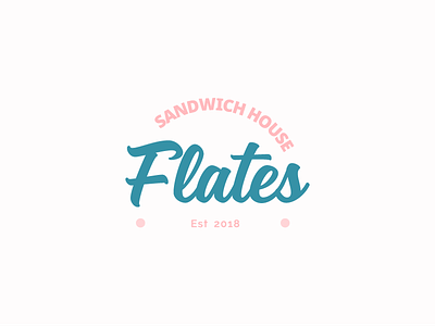 Sandwich House Badge Logo badge branding calligraphy design font logo retro typeface