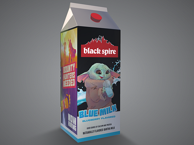 Star Wars Black Spire blue milk